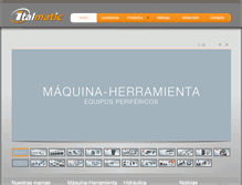Tablet Screenshot of italmatic.es