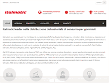 Tablet Screenshot of italmatic.com